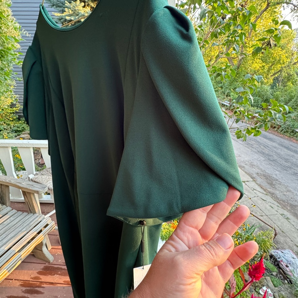 Green Calvin Klein dress size 22W - Picture 3 of 6